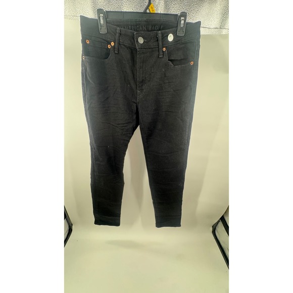 American Eagle Outfitters Other - American Eagle Airflex+ Slim Straight Jeans Mens 32x34 Black Denim Pants